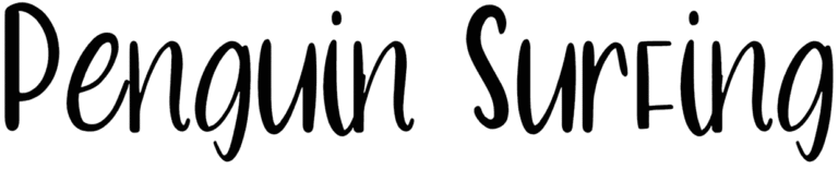 Penguin Surfing Font