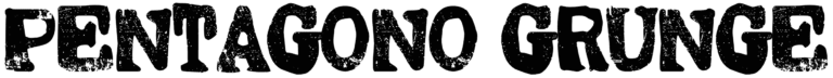 Pentagono Grunge Font