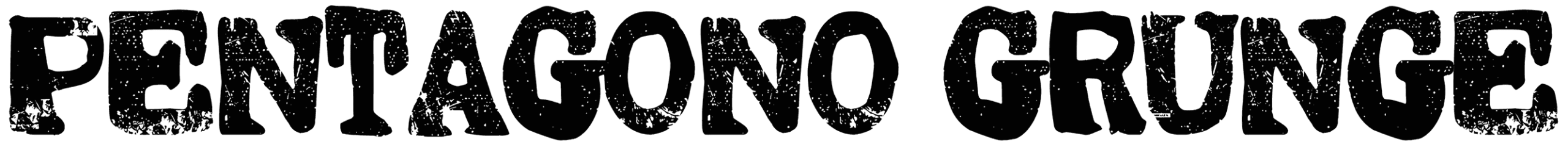 Pentagono Grunge Font