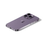Perspective View of iPhone 14 Pro Mockup