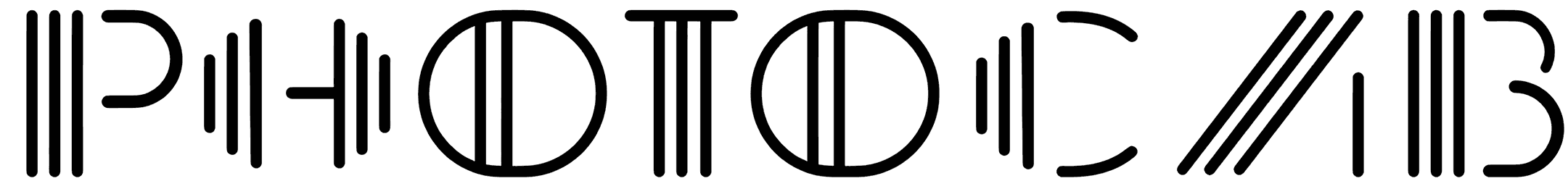 PhotoCab Display Font