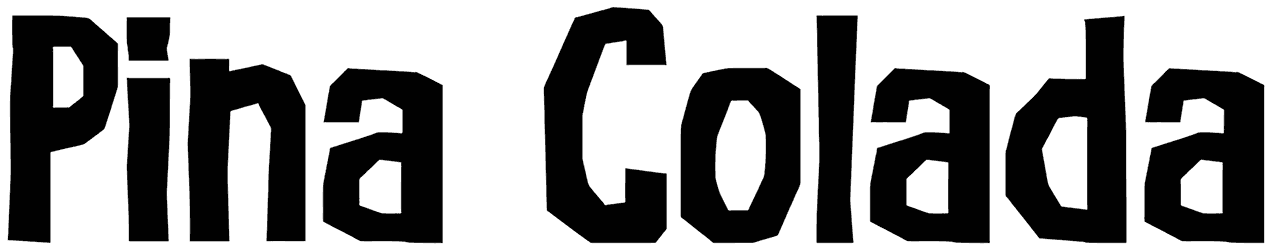 Pina Colada Font