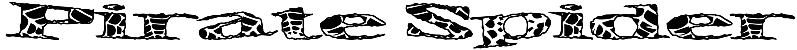 Pirate Spider Font