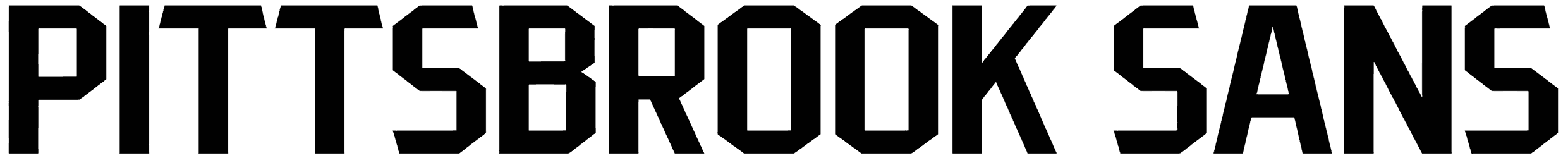 Pittsbrook Sans Font