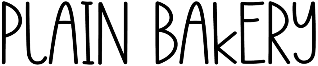 Plain Bakery Font