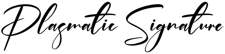 Plasmatic Signature Font