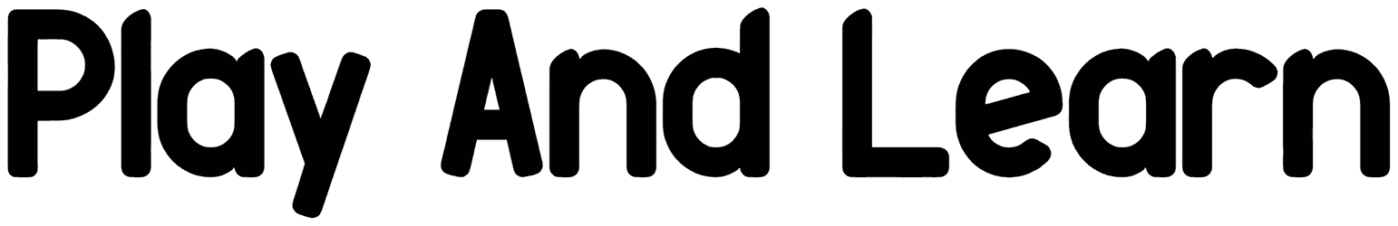Play And Learn Font