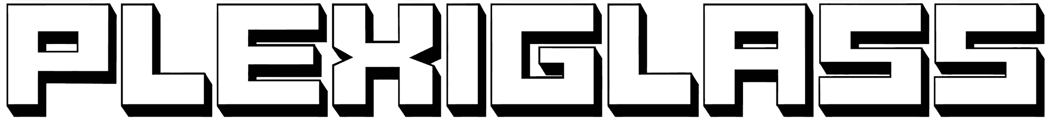 Plexiglass Font