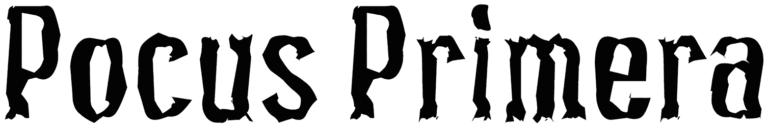 Pocus Primera Distorded Font