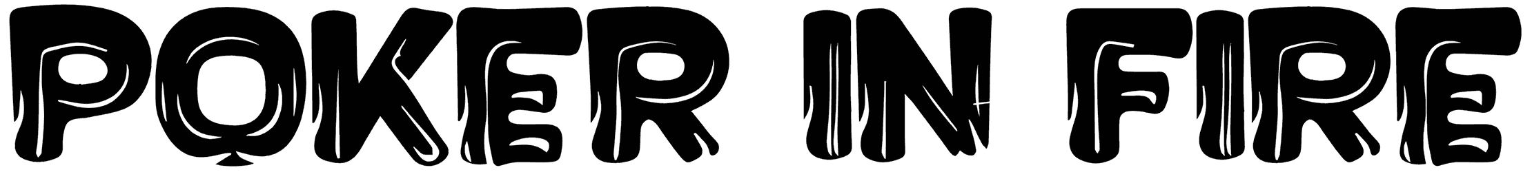 Poker In Fire Font