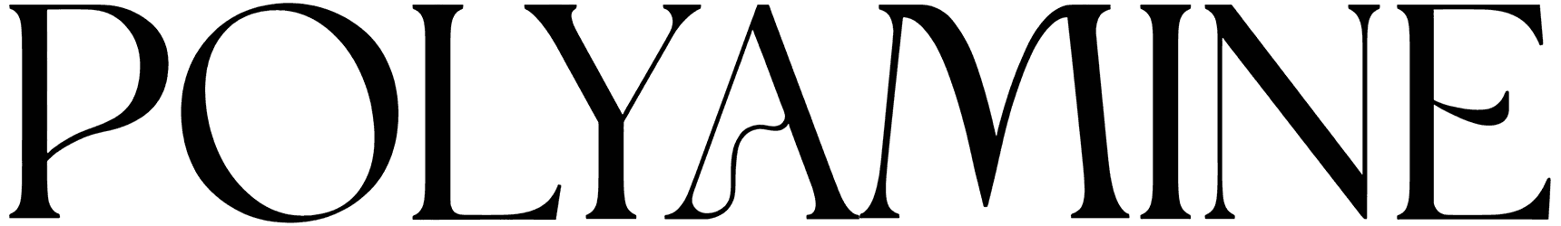 Polyamine Font