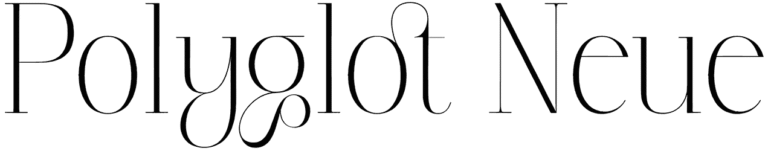 Polyglot Neue Font