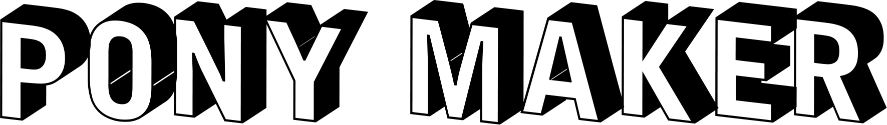 Pony Maker Font