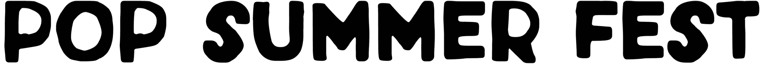 Pop Summer Fest Font