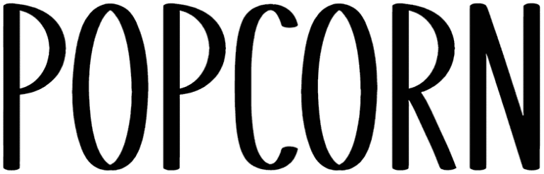 Popcorn Font