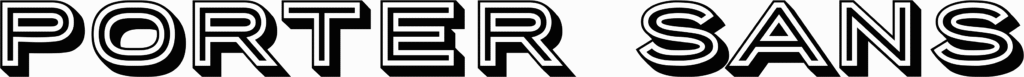 Porter Sans Block Font