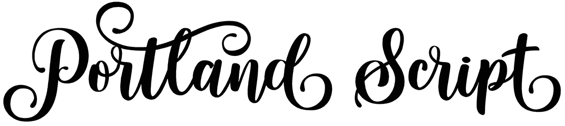 Portland Script Font