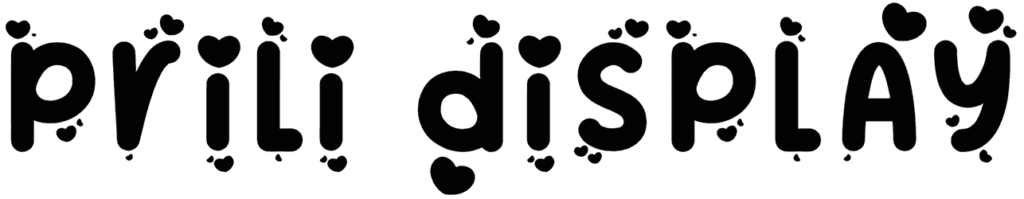 Prili Display Font