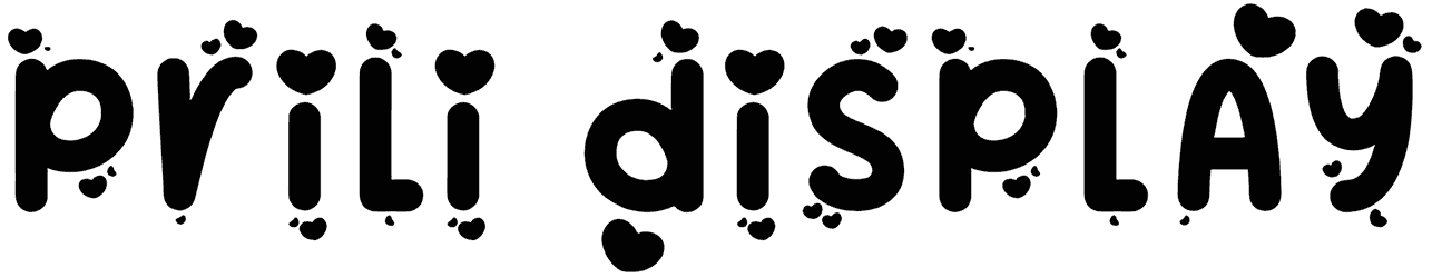 Prili Display Font