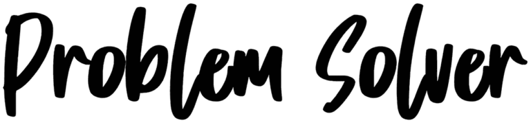 Problem Solver Font