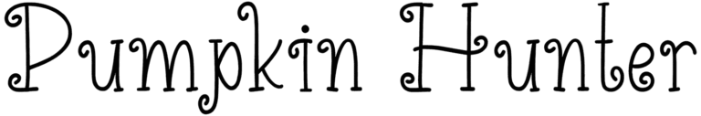 Pumpkin Hunter Font