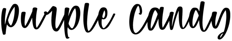 Purple Candy Font