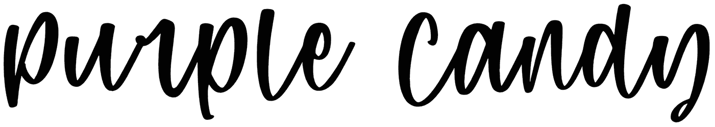 Purple Candy Font