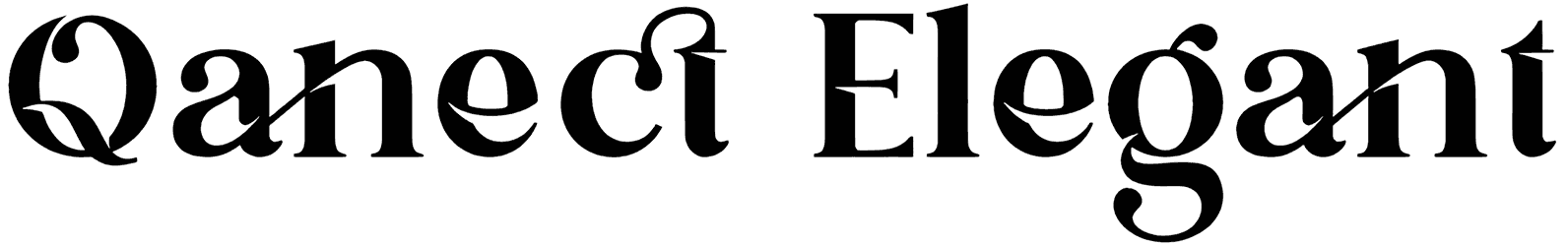 Qanect Elegant Font