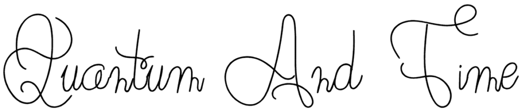Quantum And Time Font