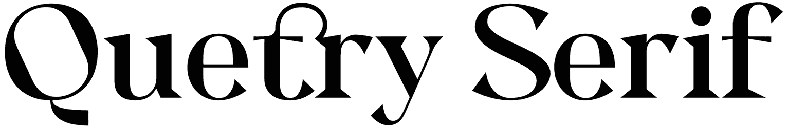 Quetry Serif Font