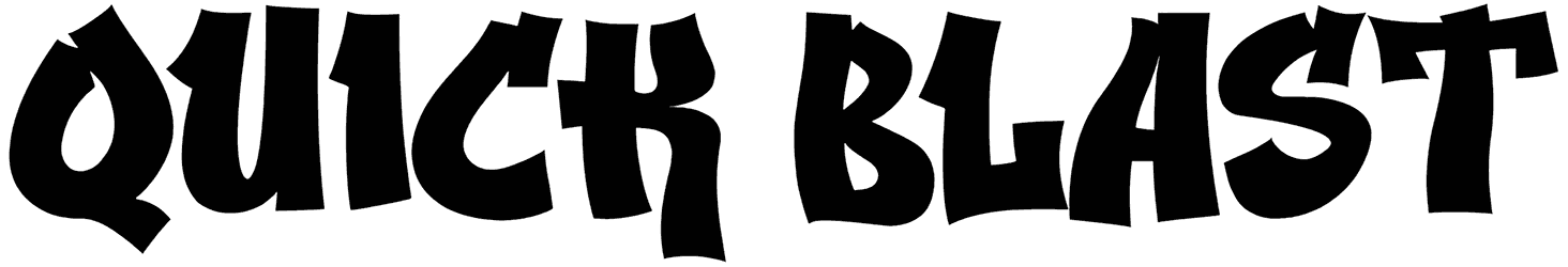 Quick Blast Font