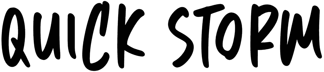 Quick Storm Font