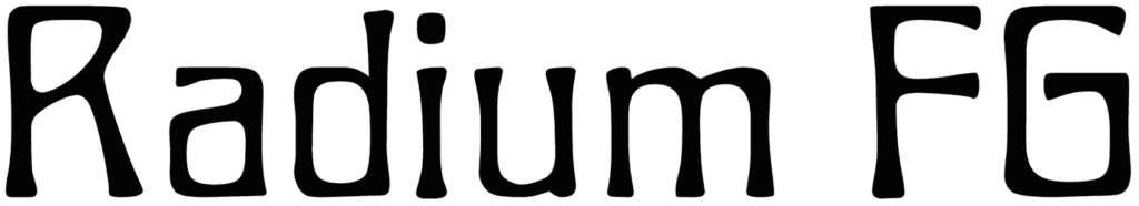 Radius FG Font