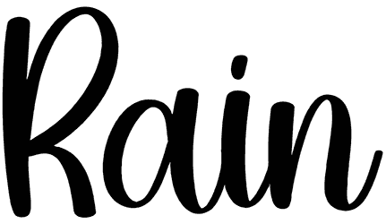 Rain Font