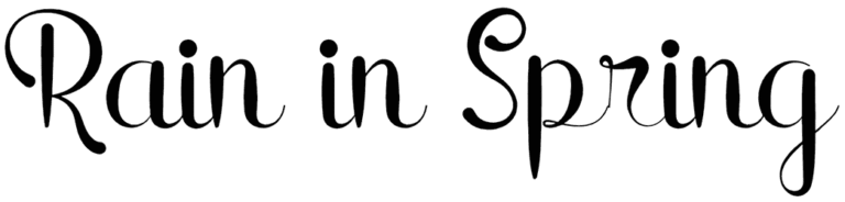 Rain in Spring Font