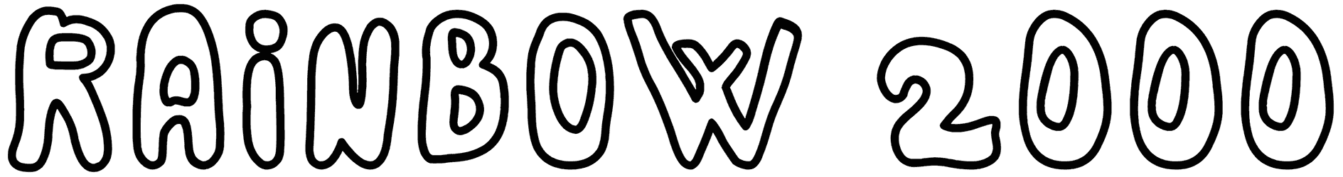 Rainbow 2000 Font