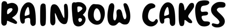Rainbow Cakes Font