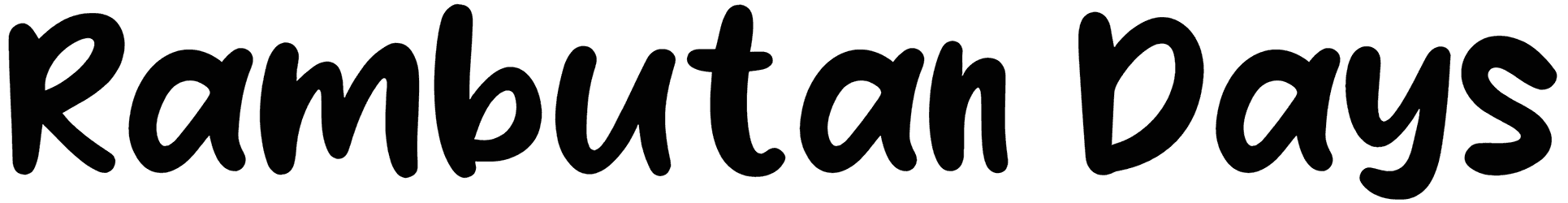 Rambutan Days Font