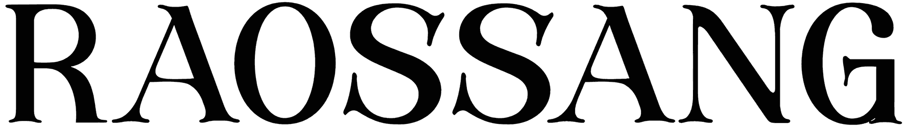 Raossang Font
