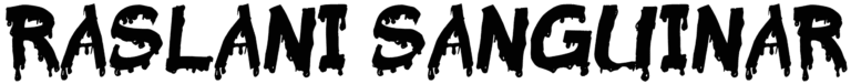 Raslani Sanguinar Kaeser Font