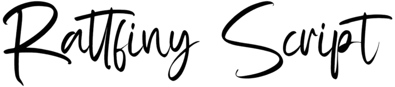 Rattfiny Script Font
