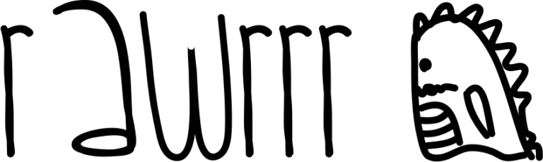 Rawrrr Font