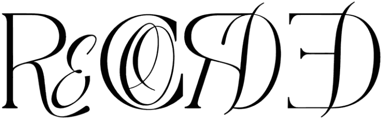 Recorded Font