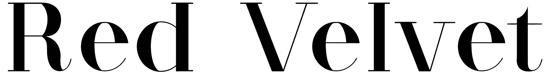 Red Velvet Font