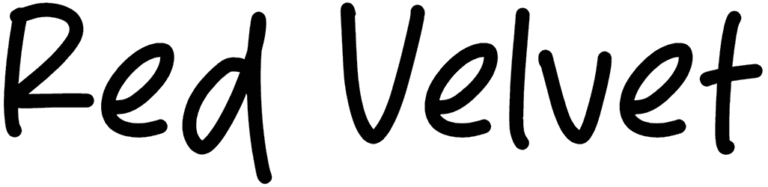 Red Velvet Font