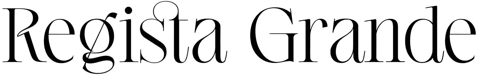Regista Grande Font