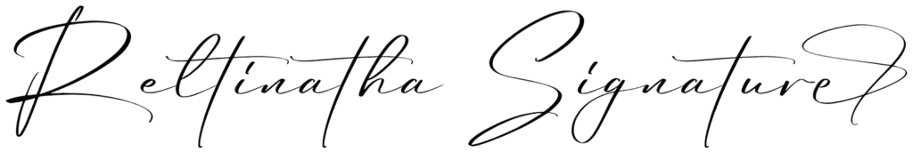 Reltinatha Signature Font