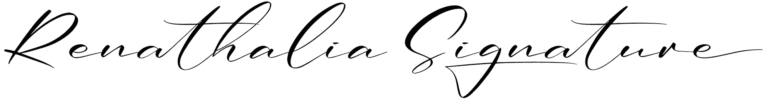 Renathalia Signature Font