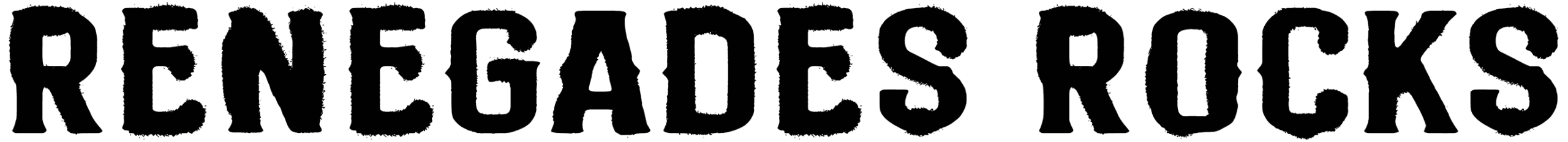 Renegades Rocks Font
