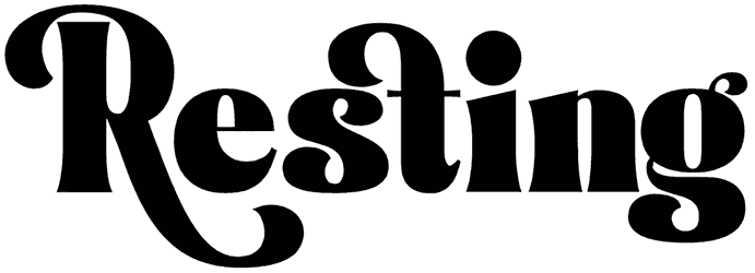 Resting Font